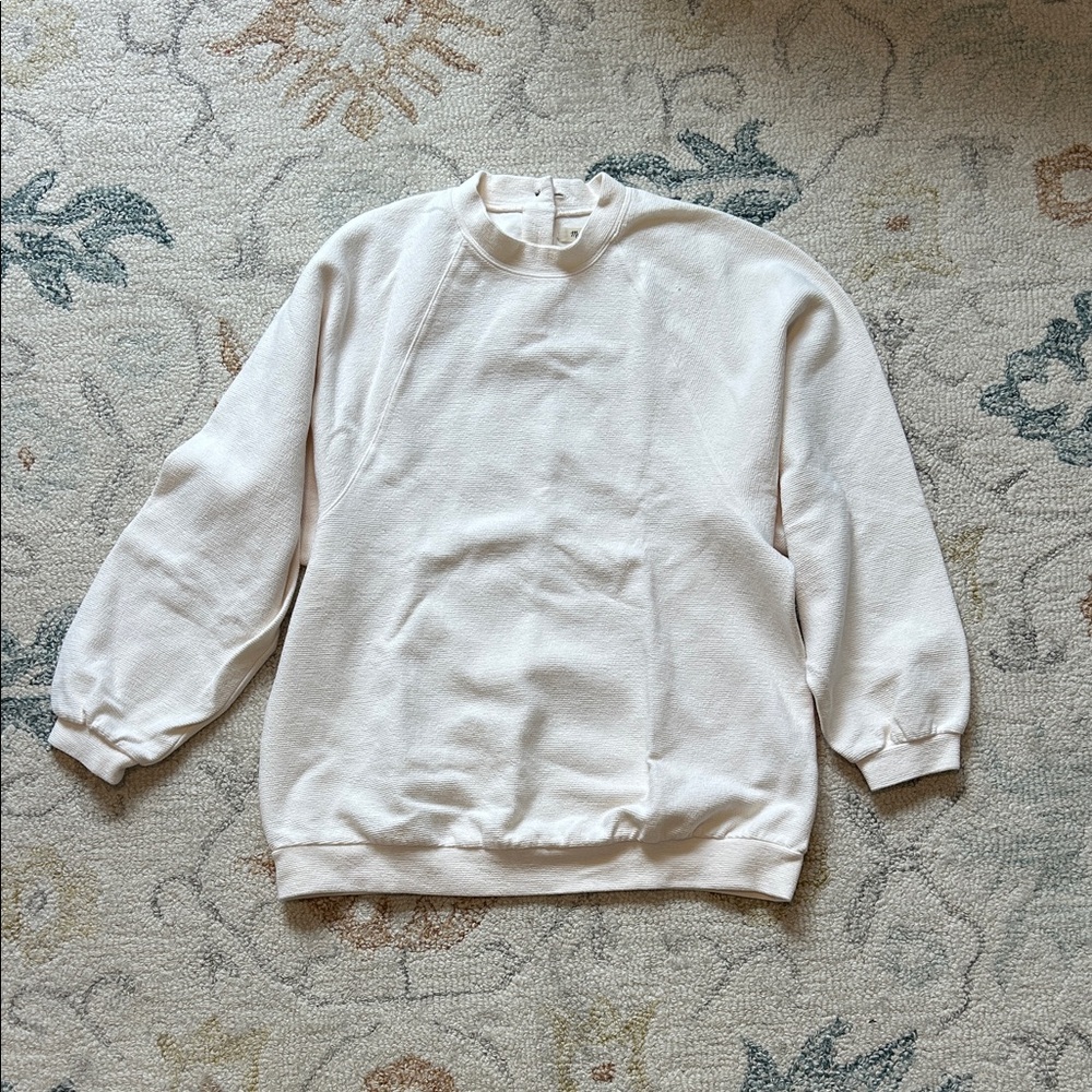 Madewell Women's Cream Sweater Size Small